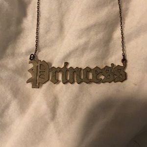 Gold Princess necklace